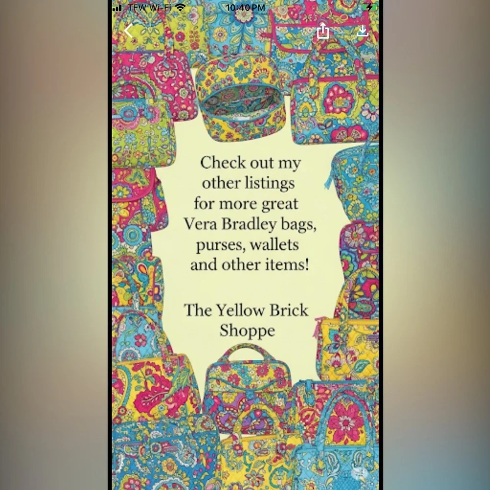 Vera‎ Bradley Villager Tote in Very Berry